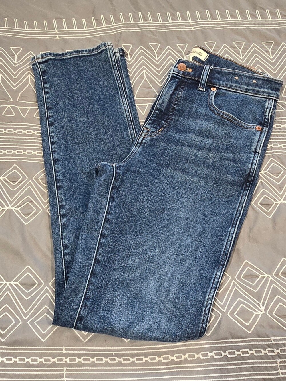 Madewell Midrise Stovepipe Slim Jeans Size 27